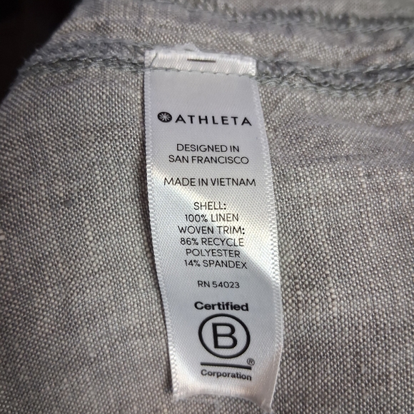 Athleta Dark Gray Relaxed Pants Size 6 - Picture 4 of 16